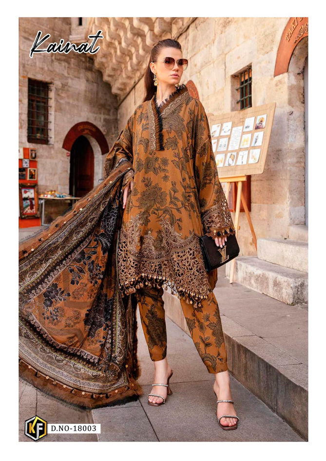 Kainat Vol 18 By Keval Fab Heavy Luxury Lawn Cotton Dress Material Orders In India